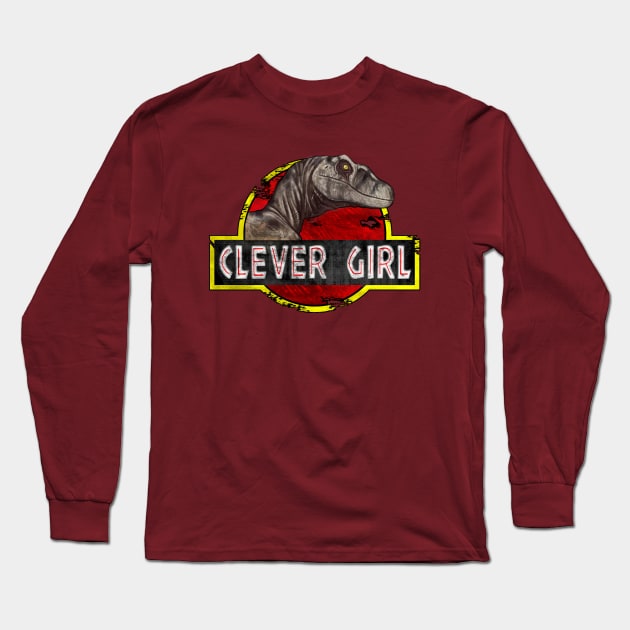 Clever Girl Long Sleeve T-Shirt by Daenar7